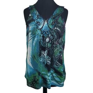 Mushka Sienna Rose Embroidered Boho Blouse S Fairycore Witchy EUC Romantic